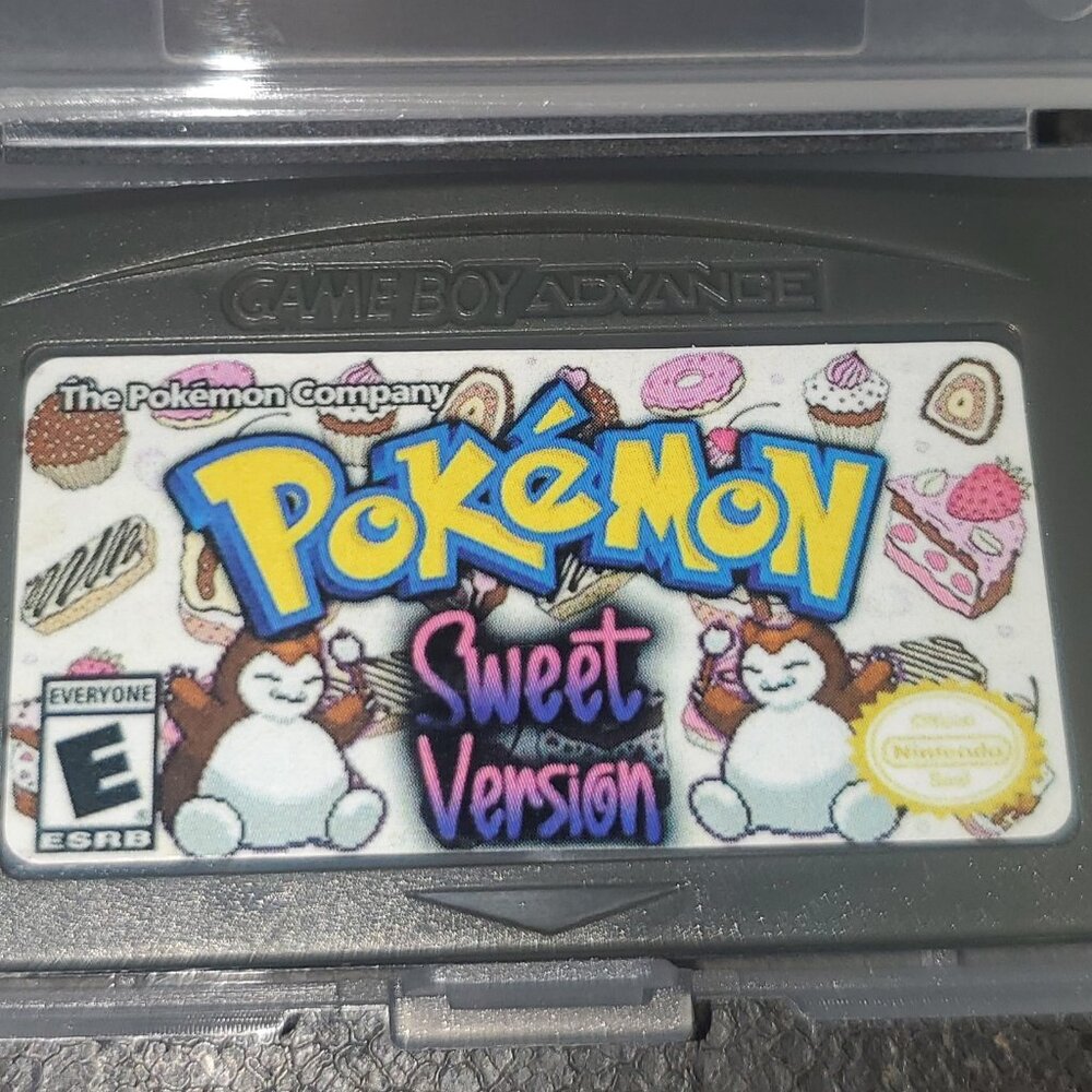 Pokemon Sweet GBA ROM Hack Video Game